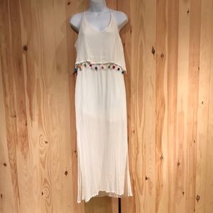 Pretty gauze summer maxi dress
